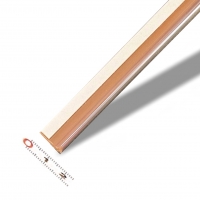 Fileta stříbrná oblá pasp.