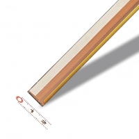 Fileta zlatá oblá pasp.