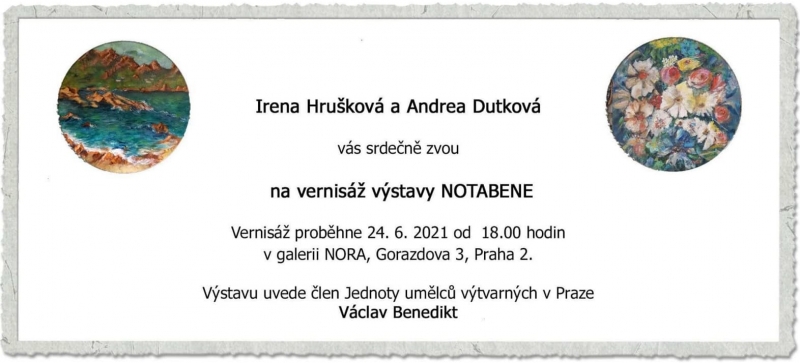 Irena Hrušková a Andrea Dutková - NOTABENE
