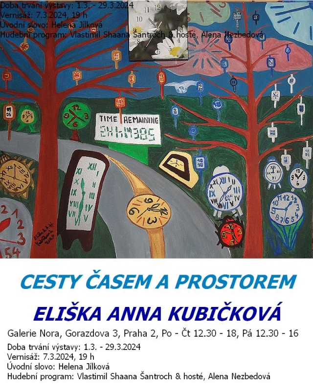 Cesty časem a prostorem - Eliška Anna Kubičková