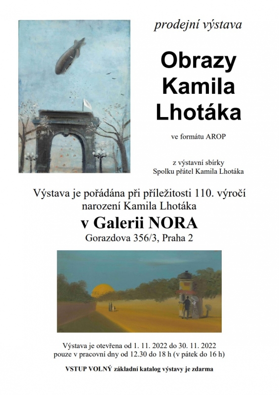 Obrazy Kamila Lhotáka